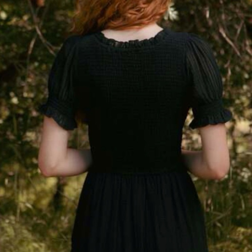 Ivy City Co Ellery Black Midi Dress - Picture 3 of 6